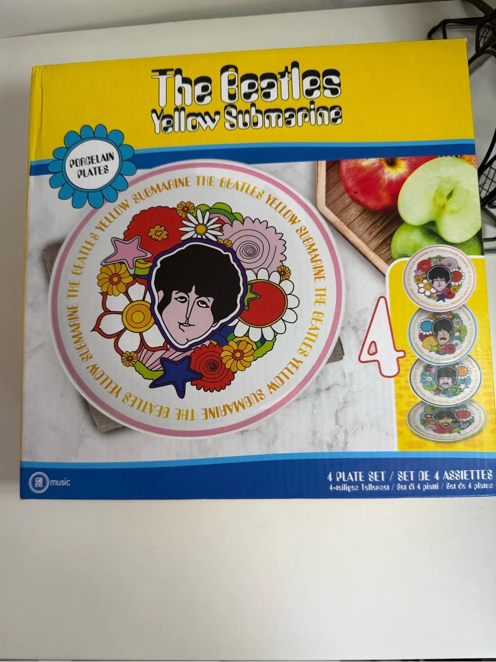 The Beatles Yellow Submarine Plate